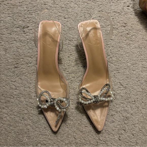 Shoes - Elegant Crystal Embellished Women's Heels